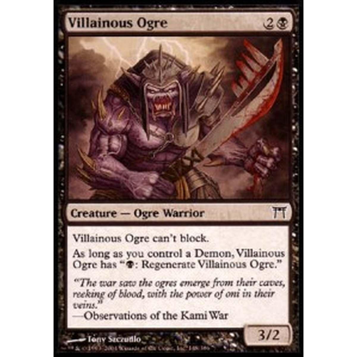 Villainous Ogre - Ogre Infame - [CHK] [EX] [Foil]
