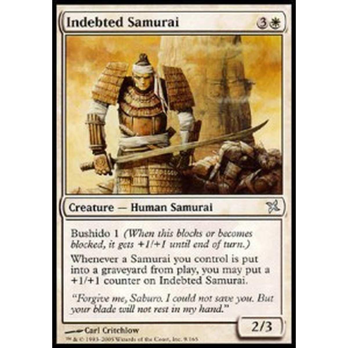 Indebted Samurai - Samurai Vincolato - [BOK] [EX] [Foil]