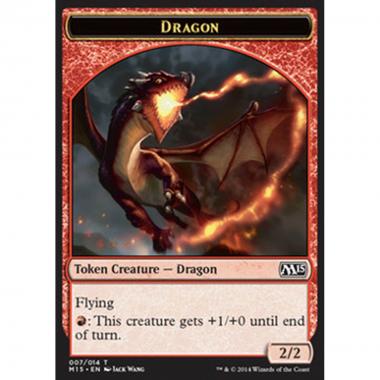 Dragon Token (Red 2/2) - Dragon Token (Red 2/2) - [M15] [NM]