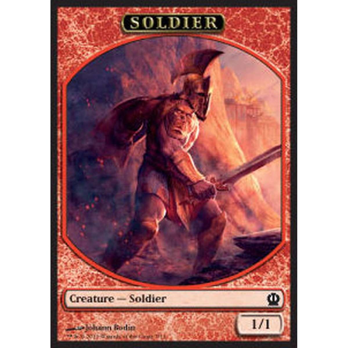 Soldier Token (Red 1/1) - Soldier Token (Red 1/1) - [THS] [NM]