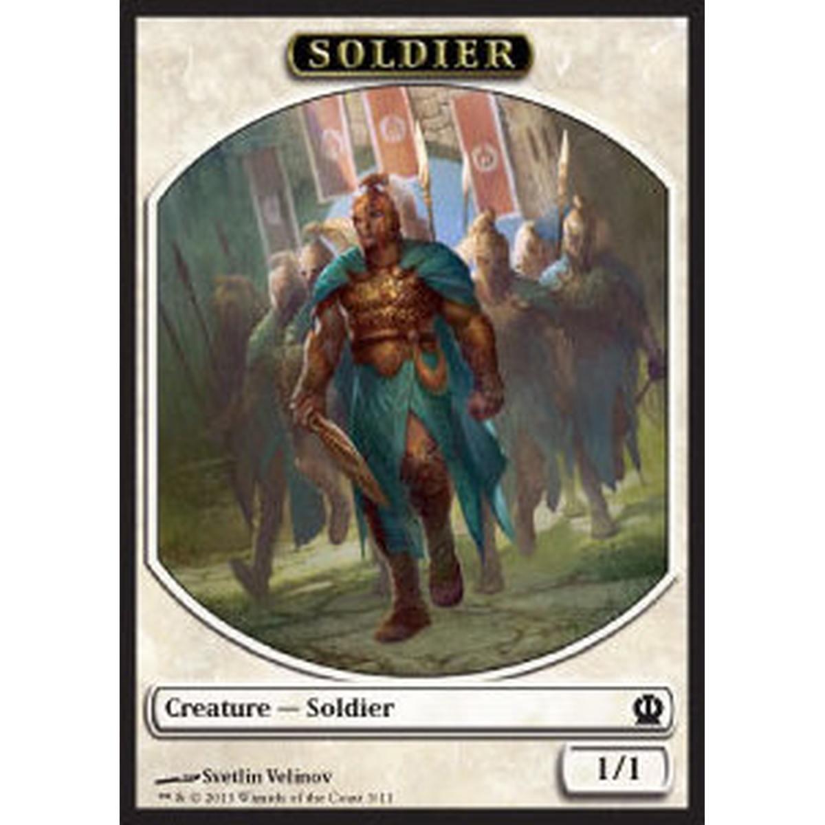 Soldier Token (White 1/1) (V.2) - Soldier Token (White 1/1) (V.2) - [THS] [NM]