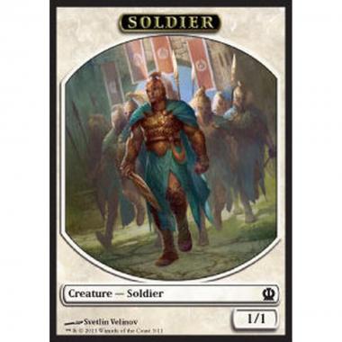 Soldier Token (White 1/1) (V.2) - Soldier Token (White 1/1) (V.2) - [THS] [NM]