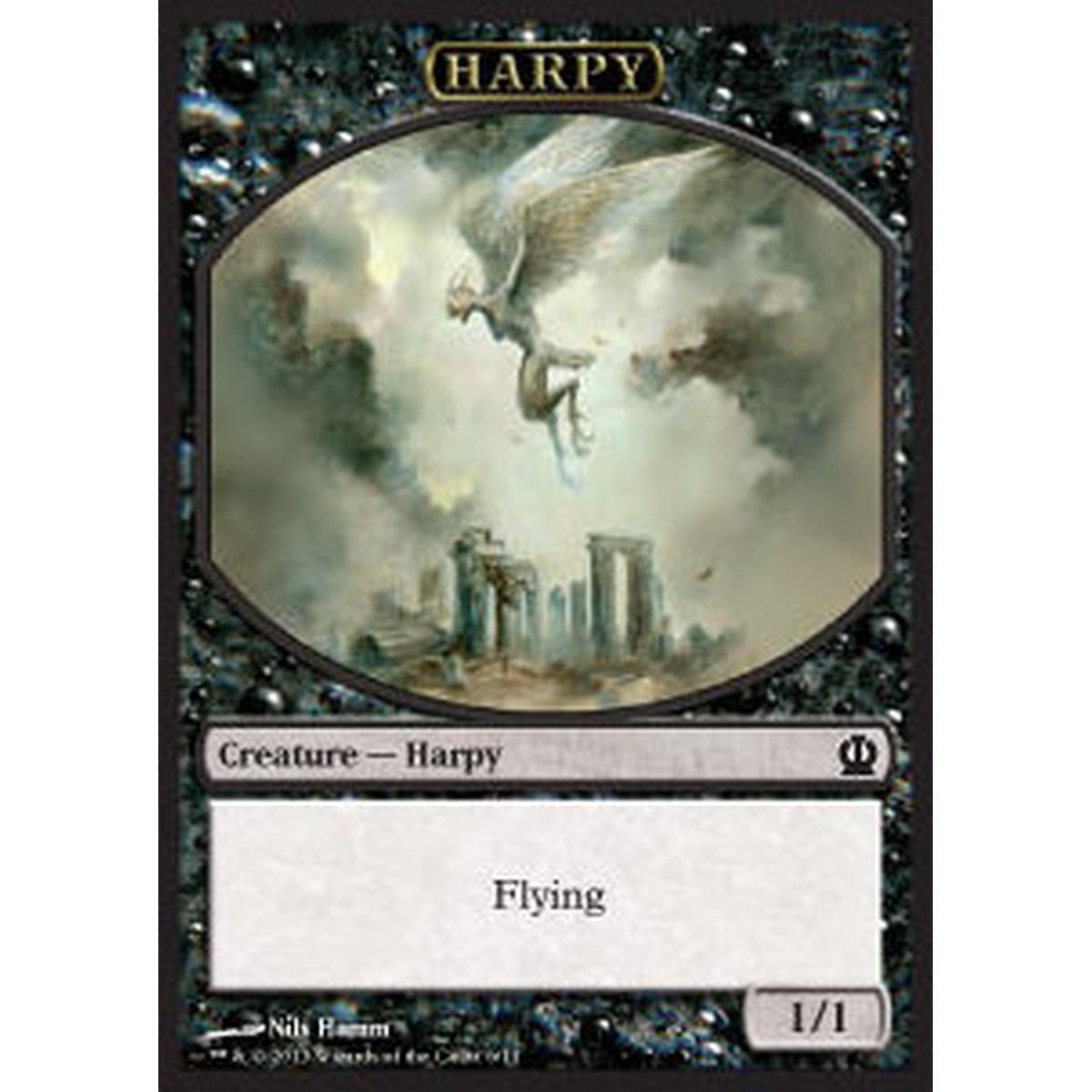 Harpy Token (Black 1/1) - Harpy Token (Black 1/1) - [THS] [NM]