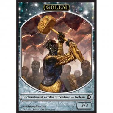 Golem Token (Enchantment Artifact 3/3) - Golem Token (Enchantment Artifact 3/3) - [THS] [NM]