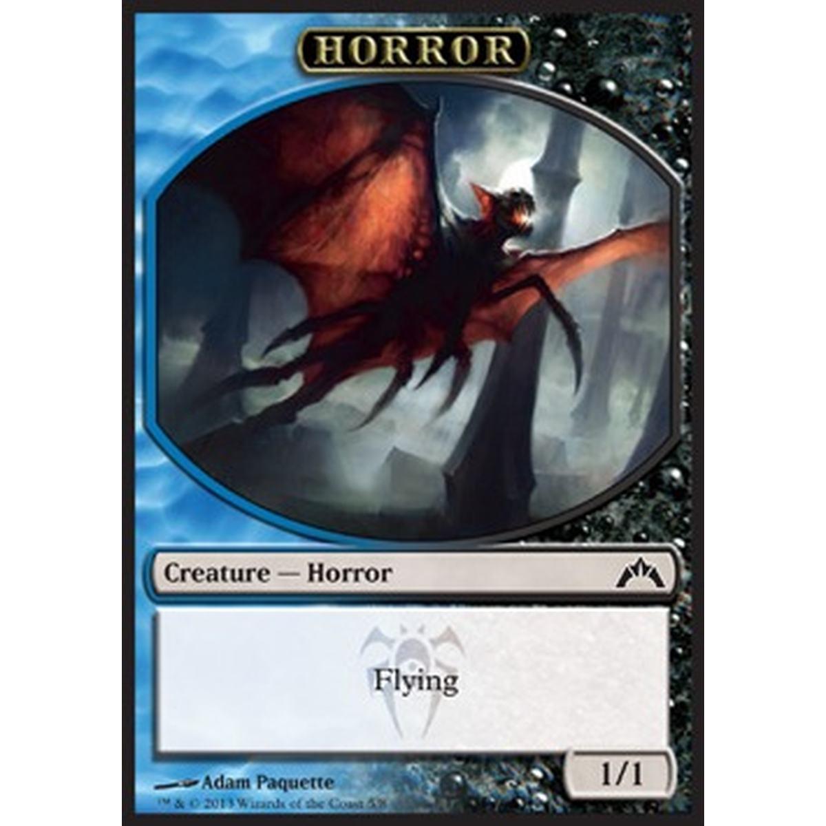 Horror Token (Blue and Black 1/1) - Horror Token (Blue and Black 1/1) - [GTC] [NM]