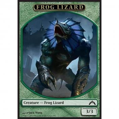 Frog Lizard Token (Green 3/3) - Frog Lizard Token (Green 3/3) - [GTC] [NM]