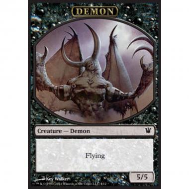 Demon Token (Black 5/5) - Demon Token (Black 5/5) - [ISD] [NM]