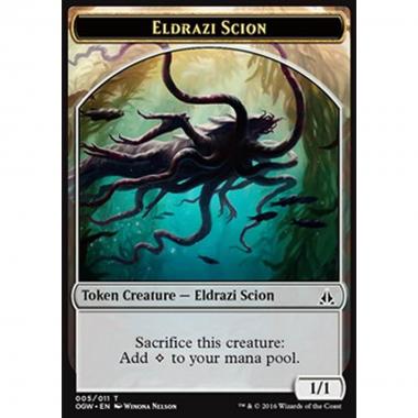 Eldrazi Scion Token (Colorless 1/1) (V.5) - Eldrazi Scion Token (Colorless 1/1) (V.5) - [OGW] [NM]
