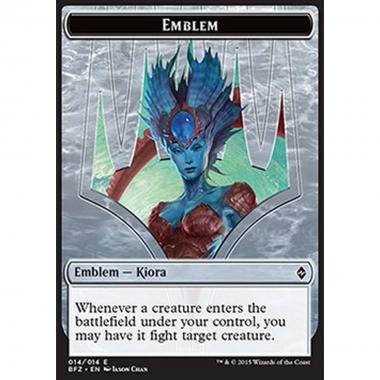 Kiora, Master of the Depths Emblem - Kiora, Master of the Depths Emblem - [BFZ] [NM]