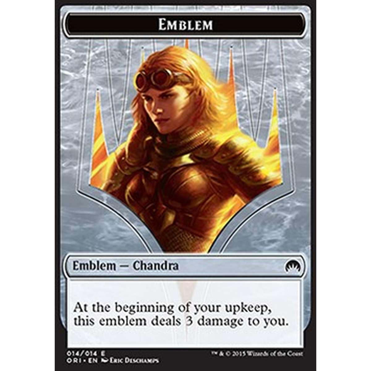 Chandra, Roaring Flame Emblem - Chandra, Roaring Flame Emblem - [ORI] [NM]