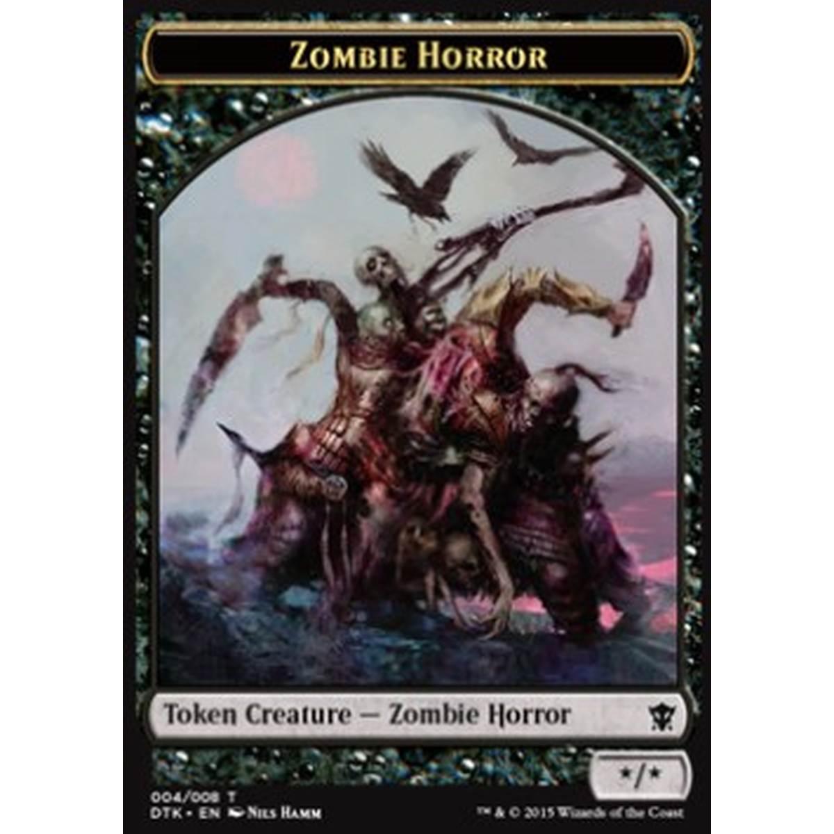 Zombie Horror Token (*/*) - Zombie Horror Token (*/*) - [DTK] [NM]