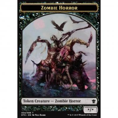 Zombie Horror Token (*/*) - Zombie Horror Token (*/*) - [DTK] [NM]