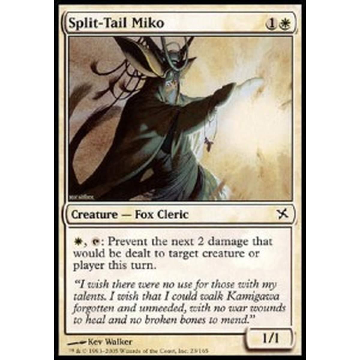 Split-Tail Miko - Miko Coda-Divisa - [BOK] [EX] [Foil]