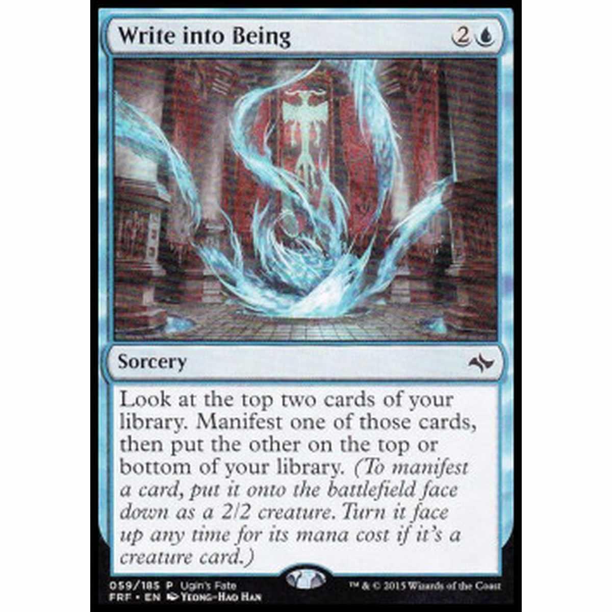 Write into Being - Origine dalla Scrittura - [UGFP] [NM]