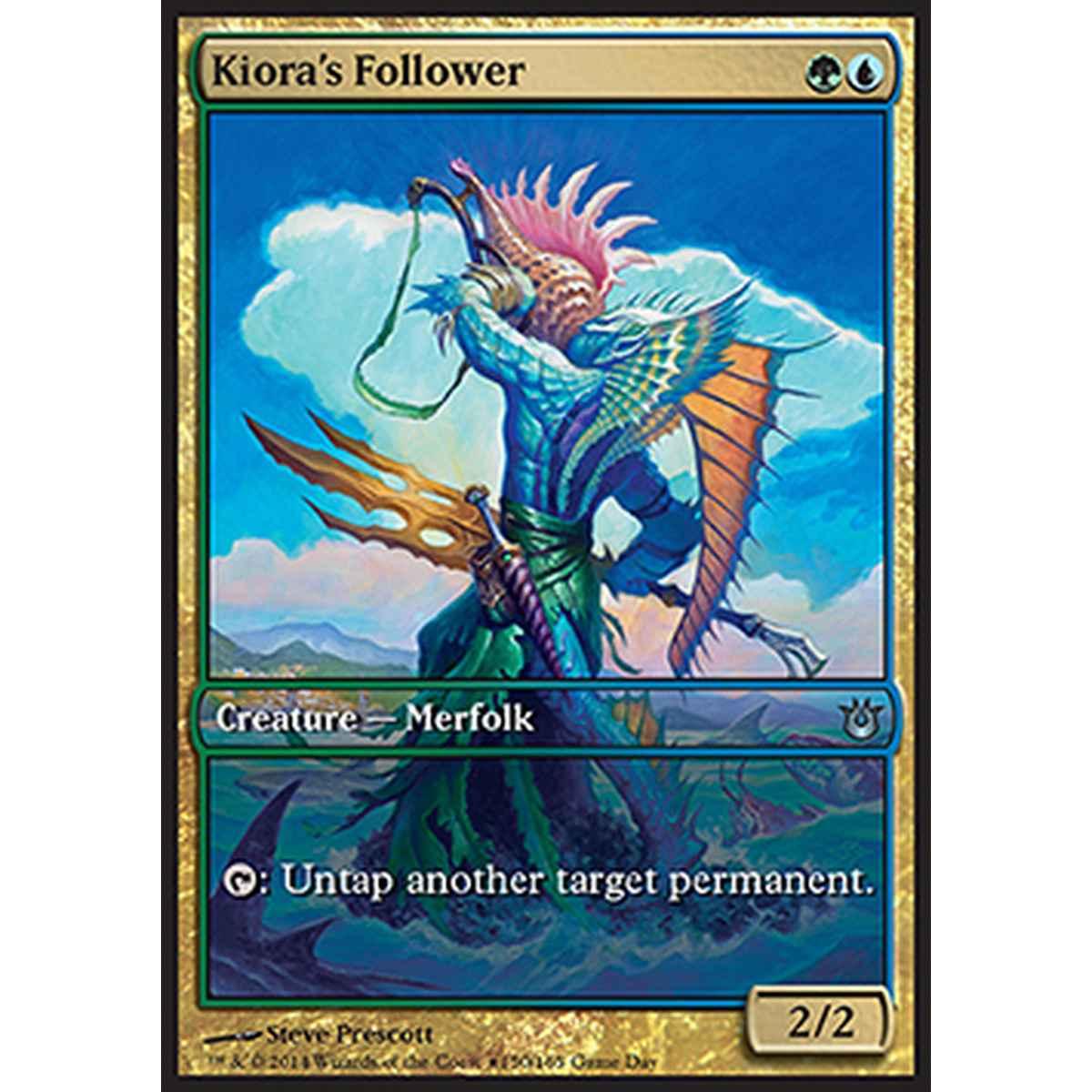 Kiora's Follower - Seguace di Kiora - [GDP] [NM]