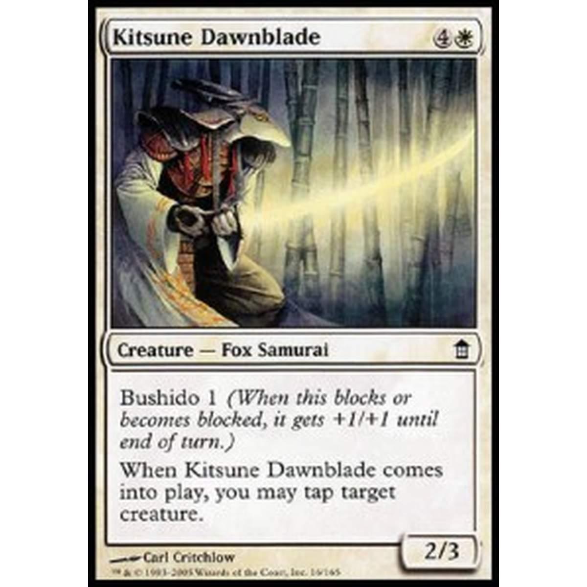 Kitsune Dawnblade - Kitsune Dawnblade - [SOK] [EX] [Foil]