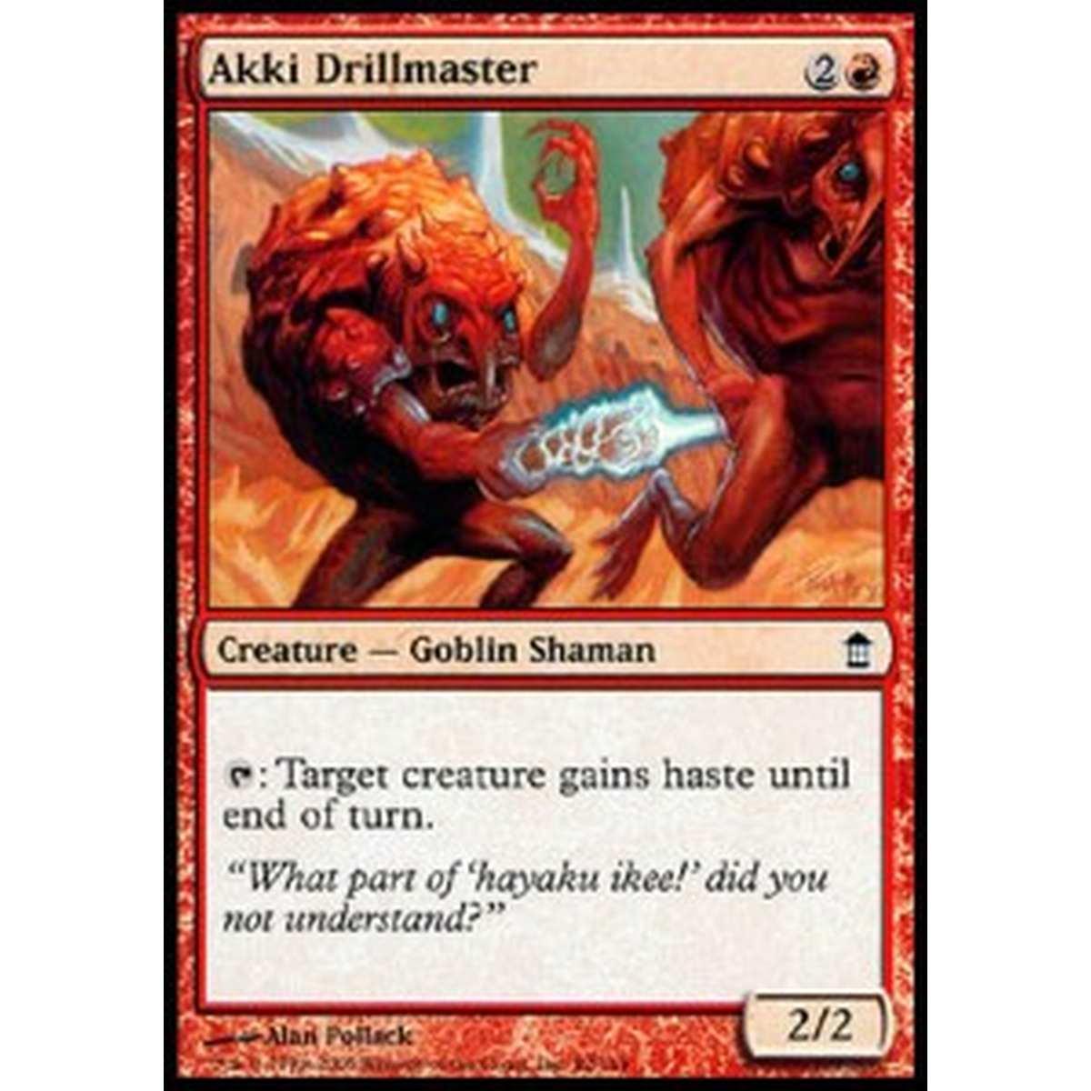Akki Drillmaster - Akki Drillmaster - [SOK] [EX] [Foil]