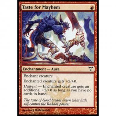 Taste for Mayhem - Gusto della Distruzione - [DIS] [NM] [Foil]
