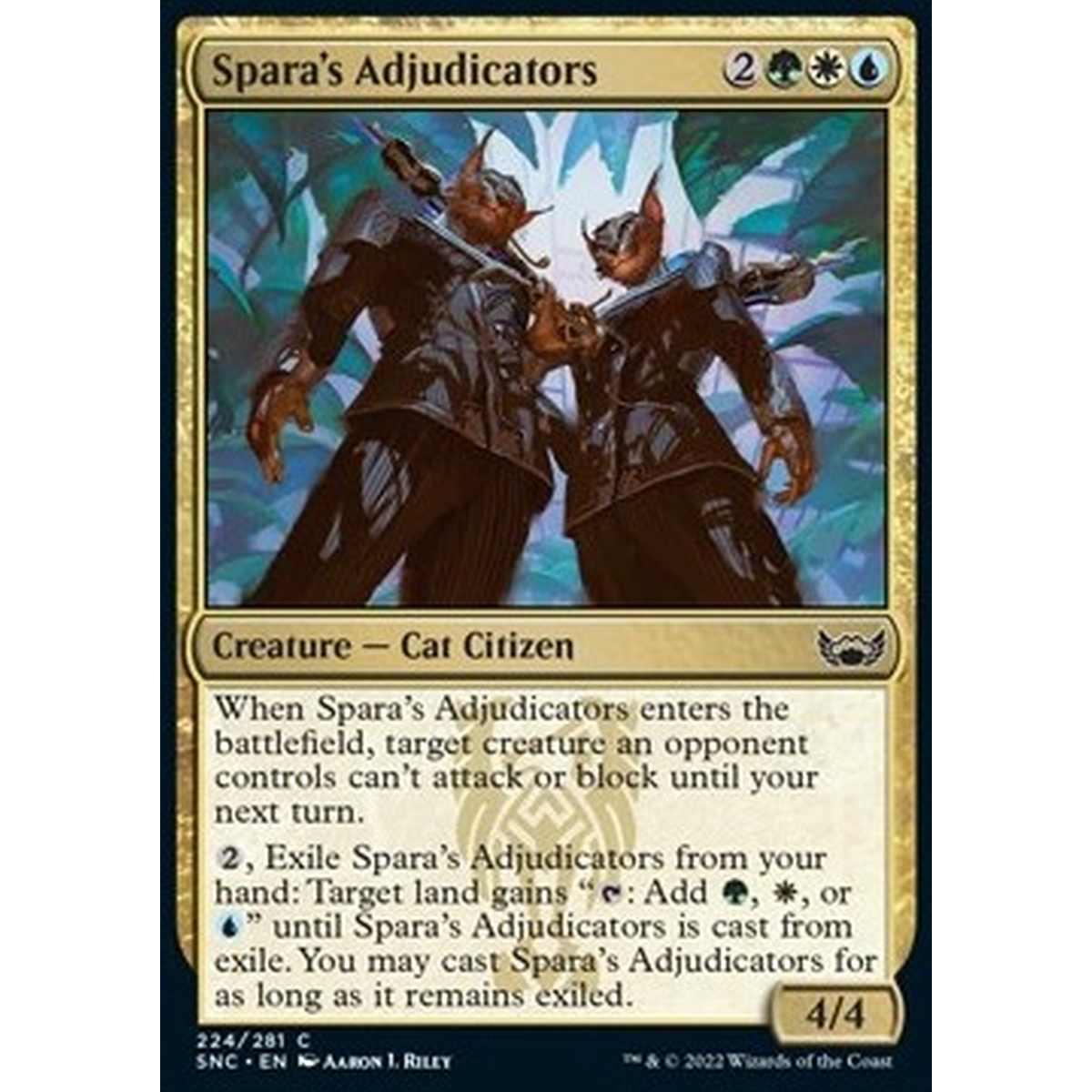 Spara's Adjudicators - Giudici di Sparo - [SNC] [NM]