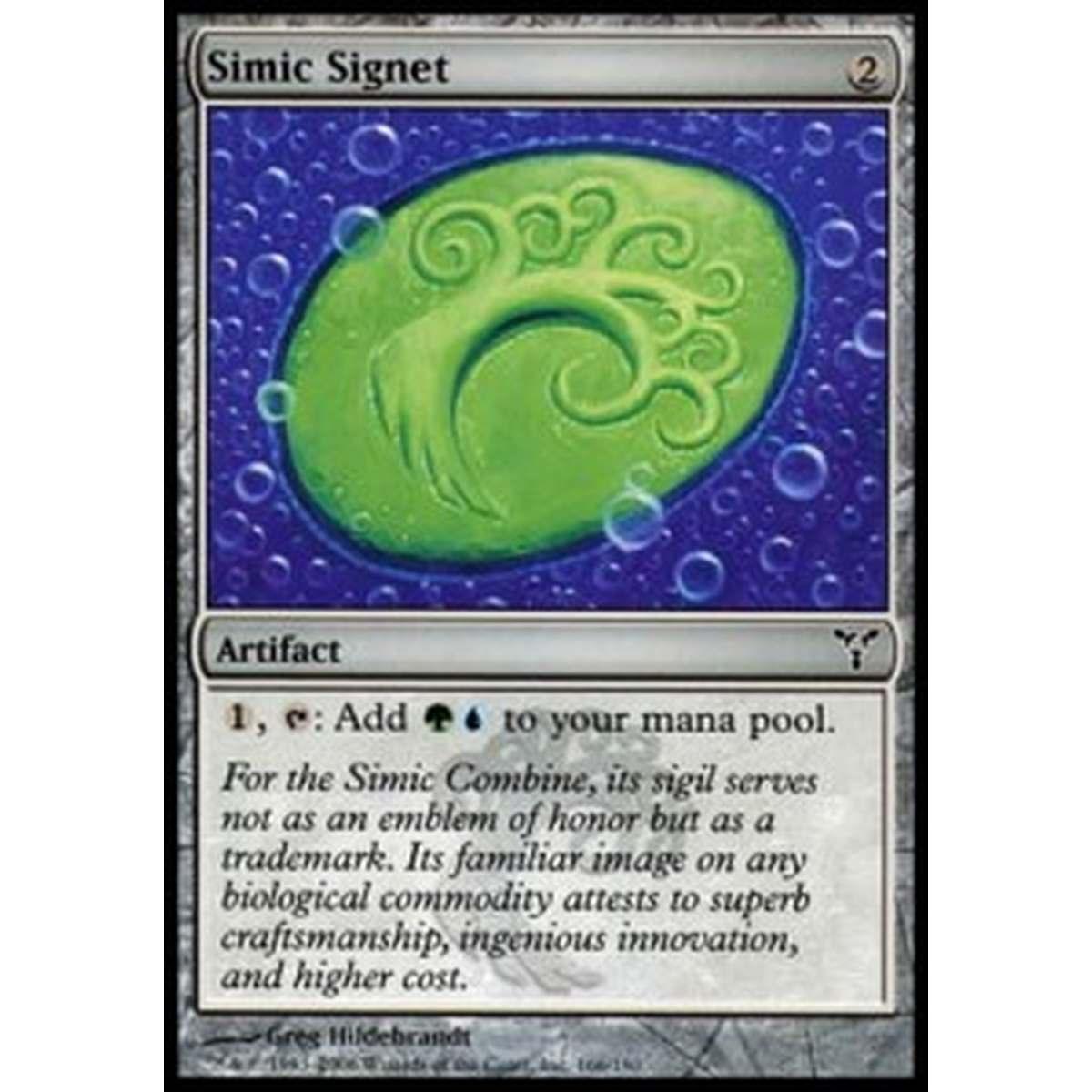 Simic Signet - Sigillo Simic - [DIS] [NM]