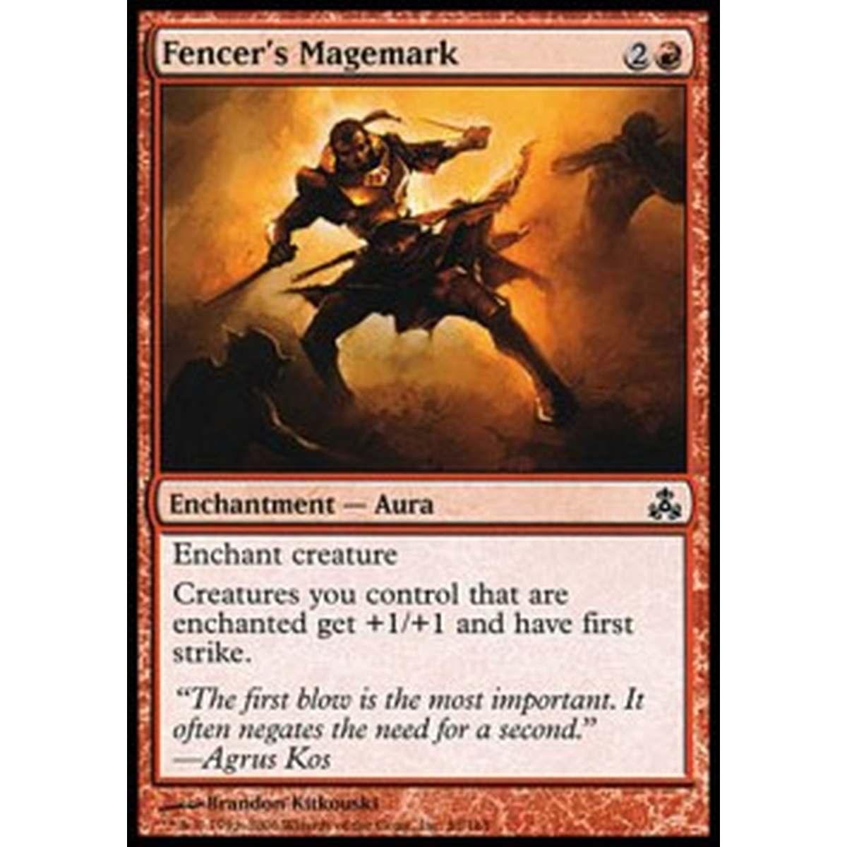 Fencer's Magemark - Magimarchio dello Spadaccino - [GPT] [NM] [Foil]
