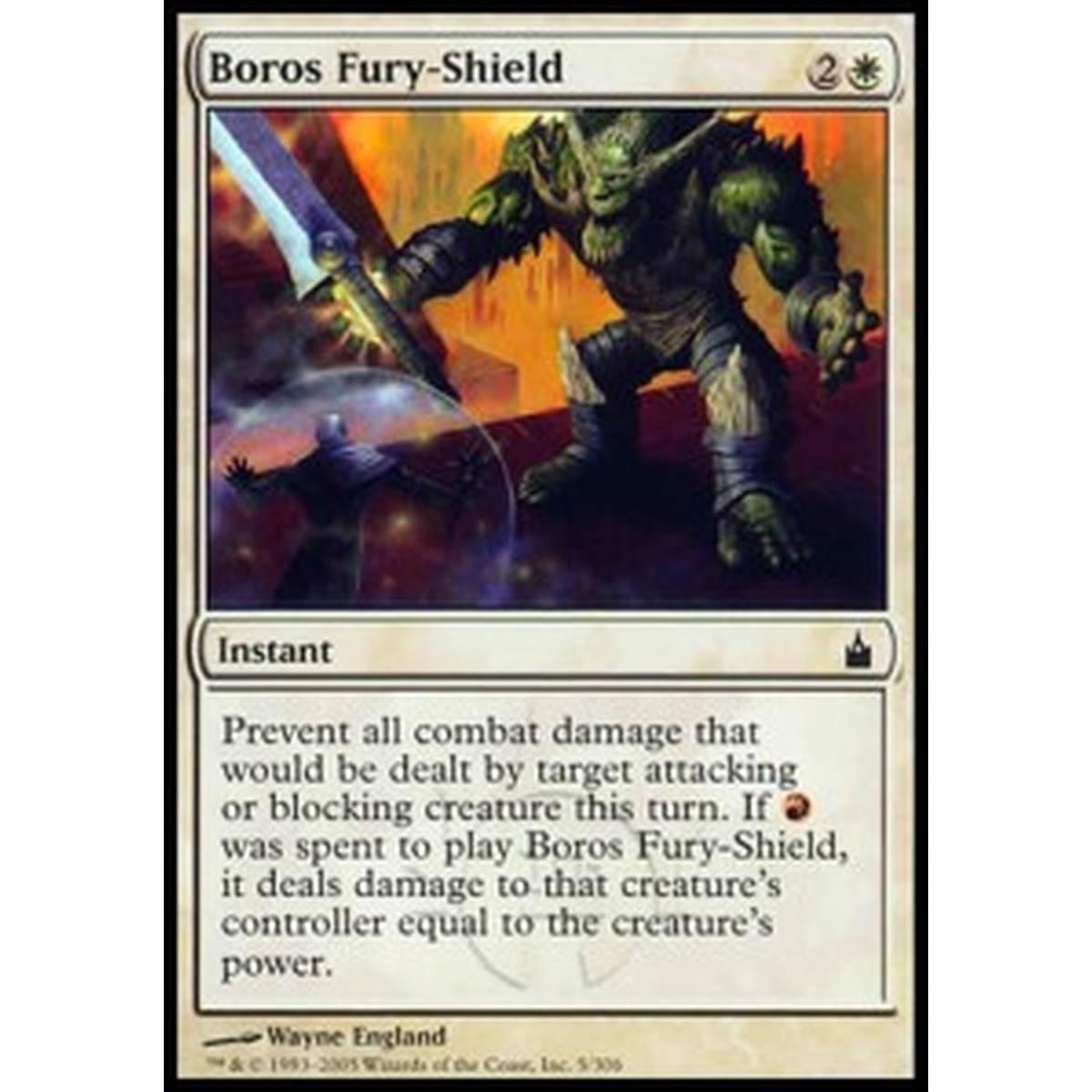 Boros Fury-Shield - Boros Fury-Shield - [RAV] [EX] [Foil]