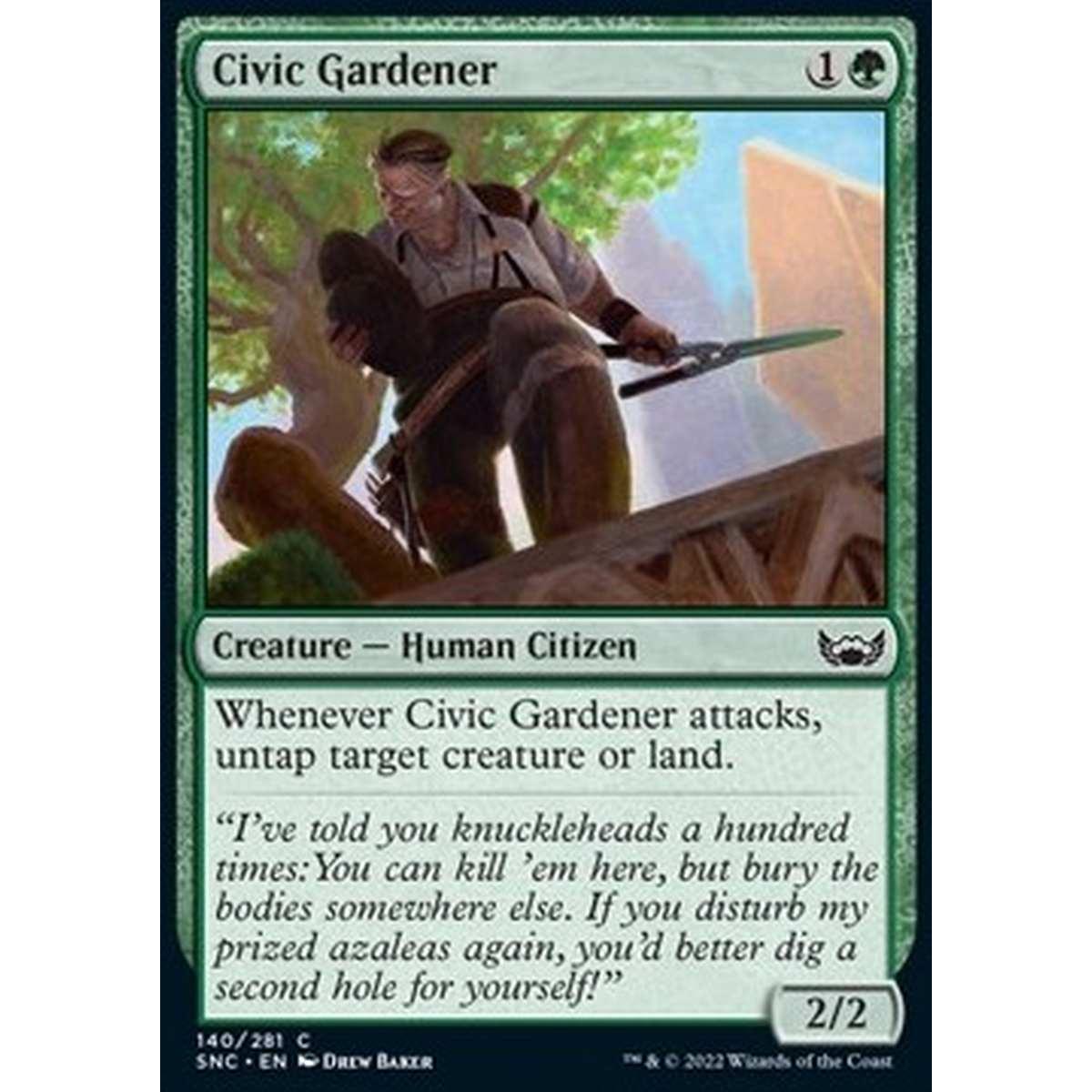 Civic Gardener - Giardiniere Urbano - [SNC] [NM]