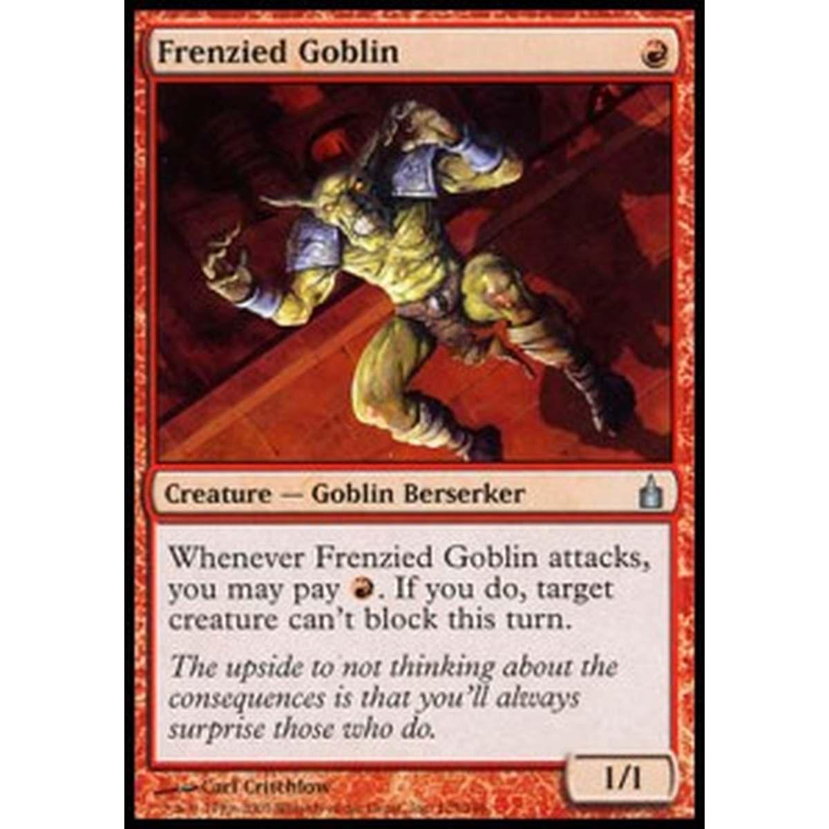 Frenzied Goblin - Goblin Delirante - [RAV] [EX]