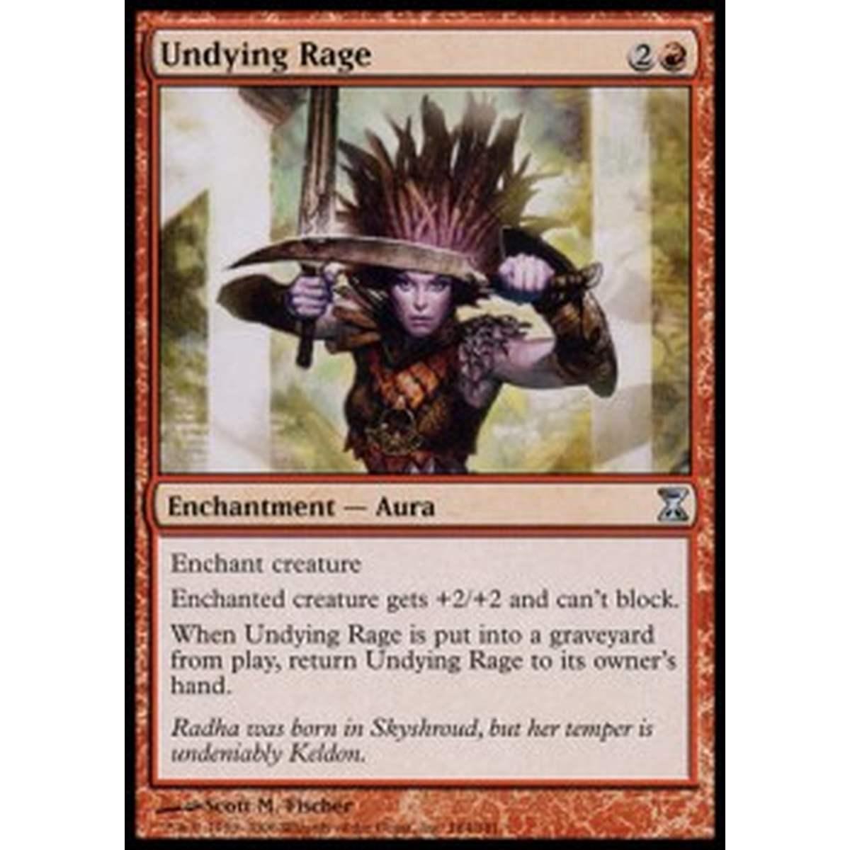 Undying Rage - Undying Rage - [TSP] [EX] [Foil]