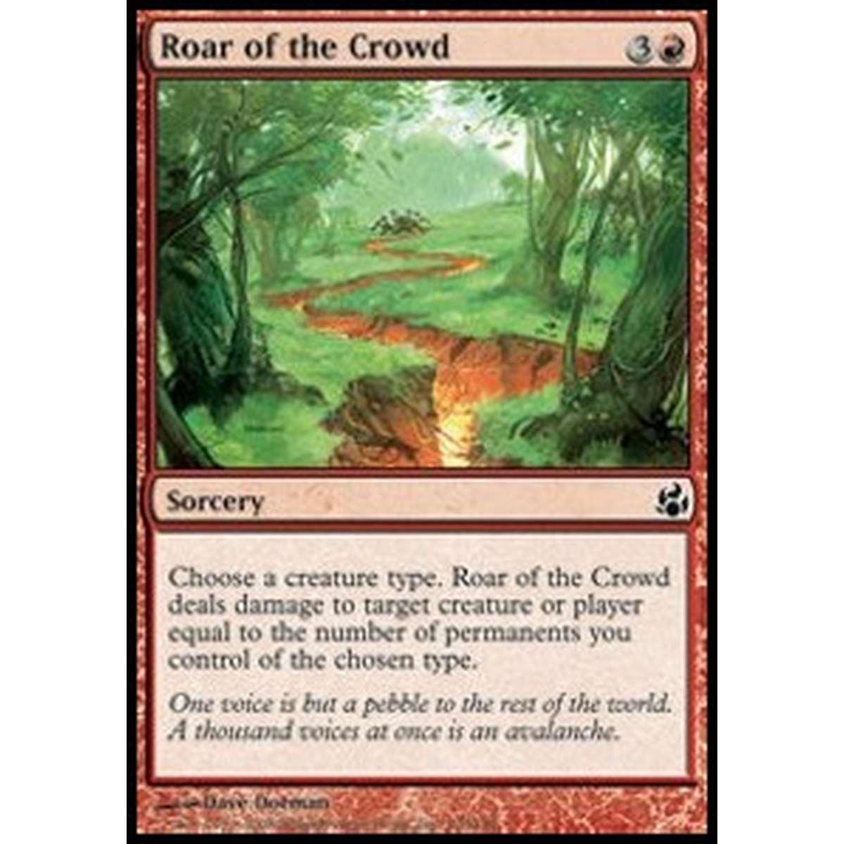 Roar of the Crowd - Ruggito della Folla - [MOR] [EX] [Foil]