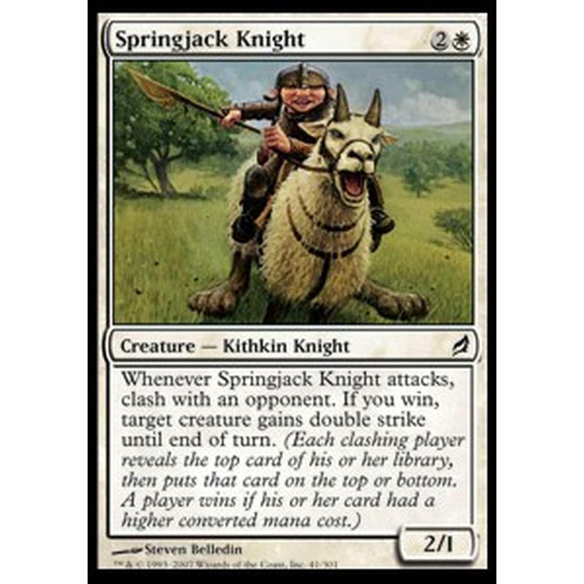 Springjack Knight - Springjack Knight - [LRW] [EX] [Foil]