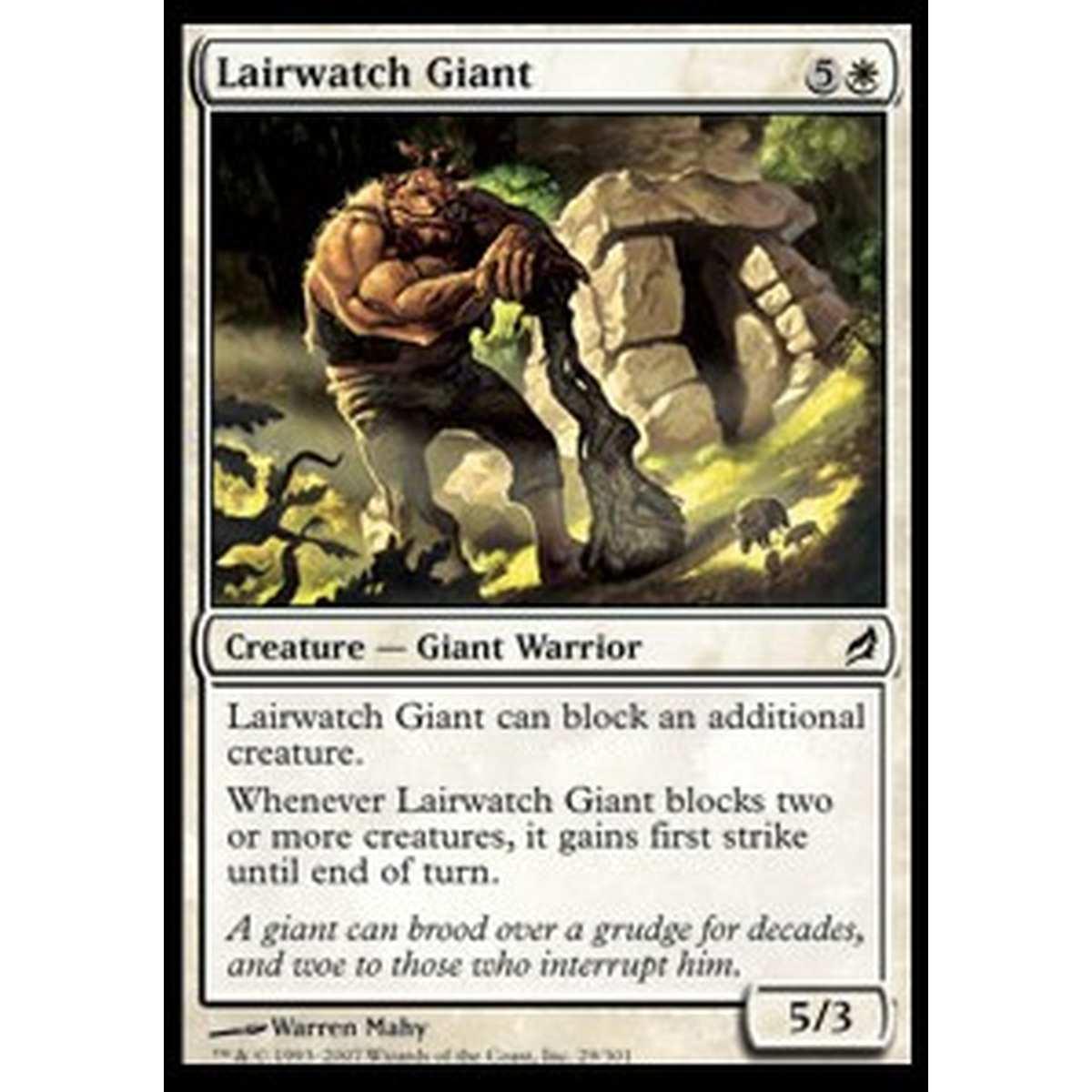 Lairwatch Giant - Lairwatch Giant - [LRW] [EX] [Foil]