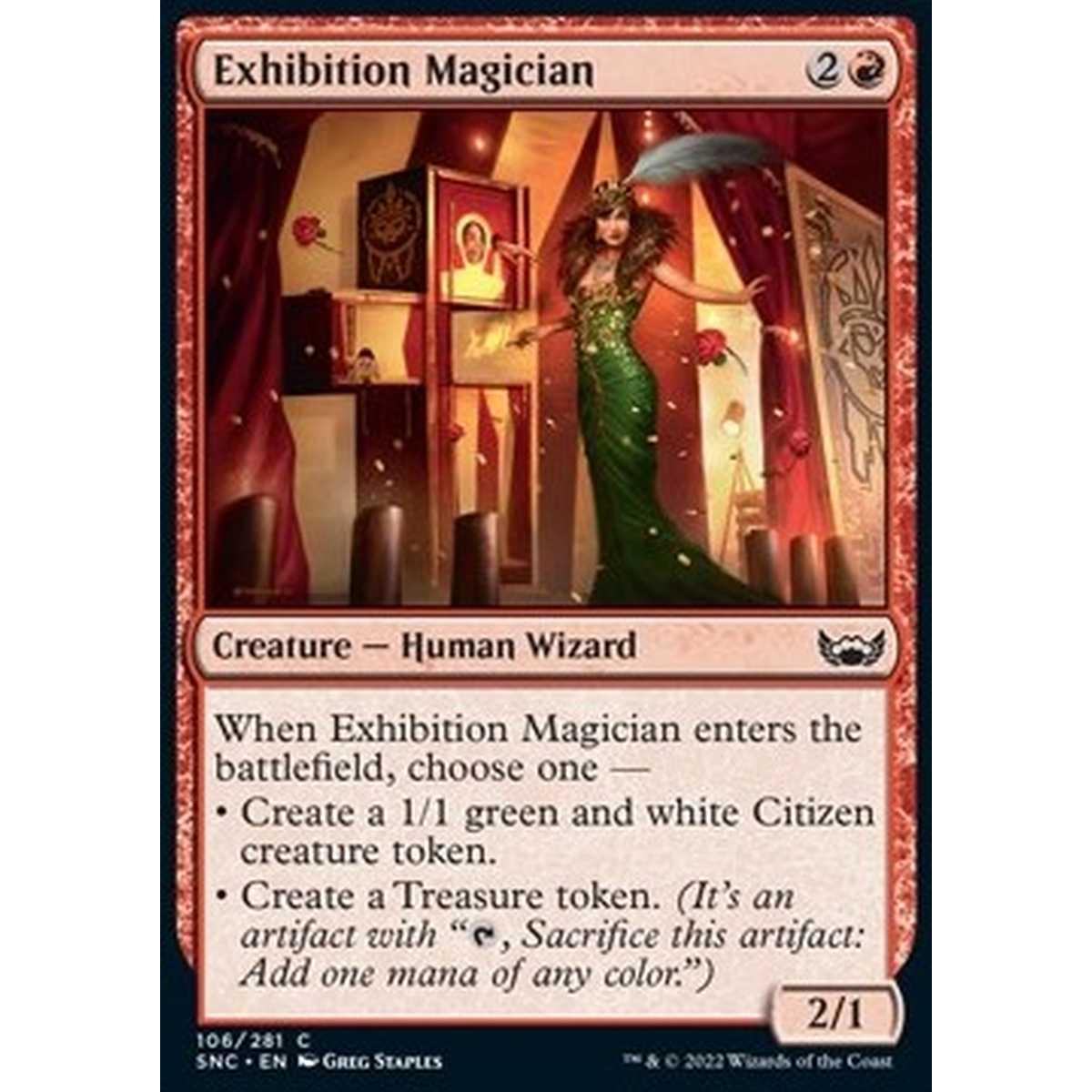 Exhibition Magician - Prestigiatrice - [SNC] [NM]