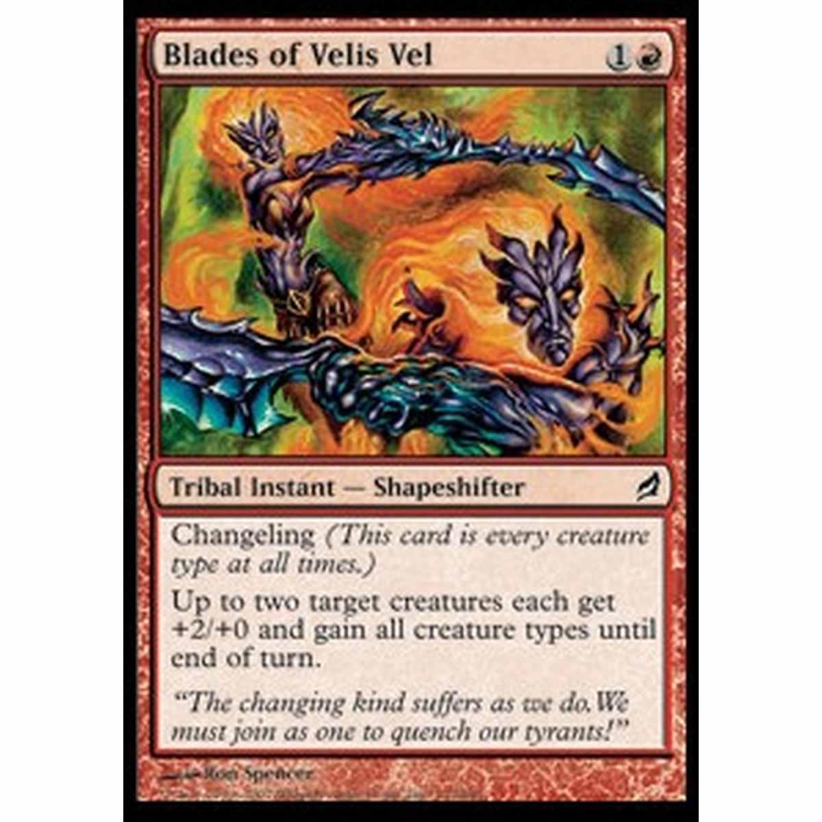 Blades of Velis Vel - Lame di Velis Vel - [LRW] [EX] [Foil]