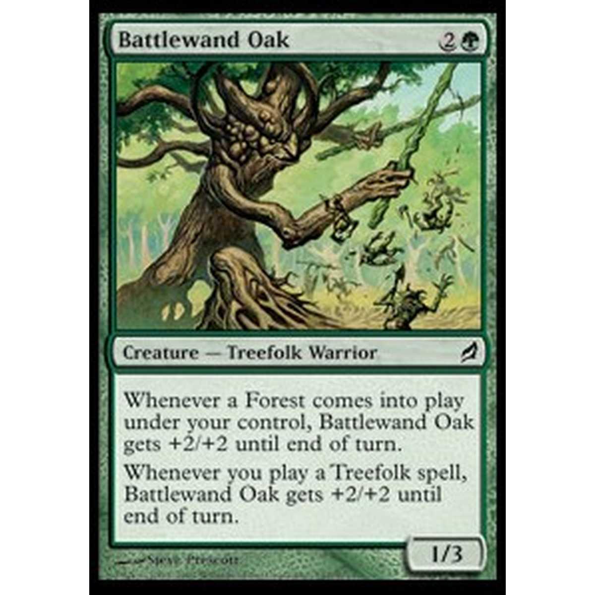 Battlewand Oak - Battlewand Oak - [LRW] [EX] [Foil]