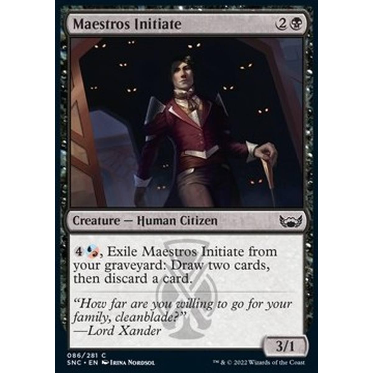 Maestros Initiate - Iniziato dei Maestro - [SNC] [NM]