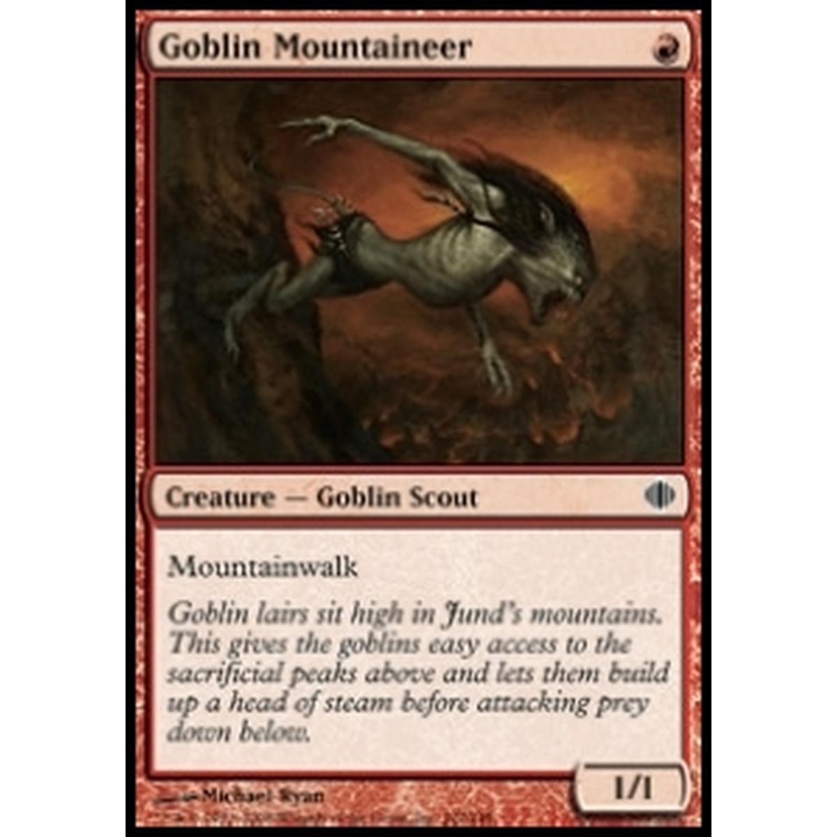 Goblin Mountaineer - Goblin Mountaineer - [ALA] [EX] [Foil]