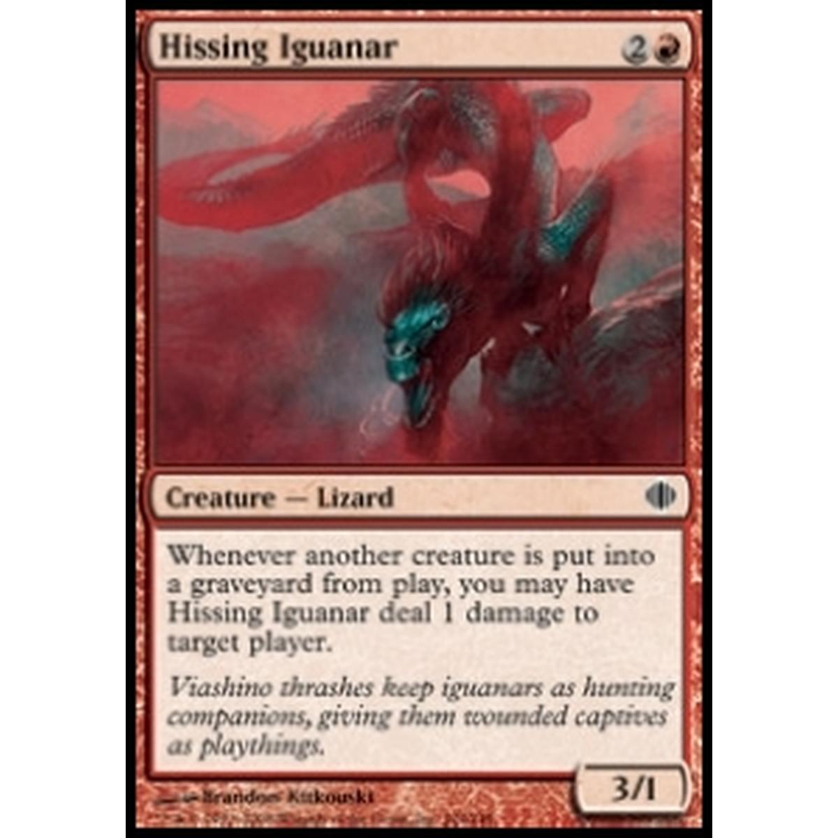 Hissing Iguanar - Hissing Iguanar - [ALA] [EX] [Foil]