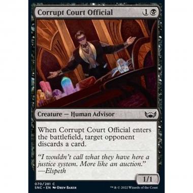 Corrupt Court Official - Funzionario di Corte Corrotto - [SNC] [NM]