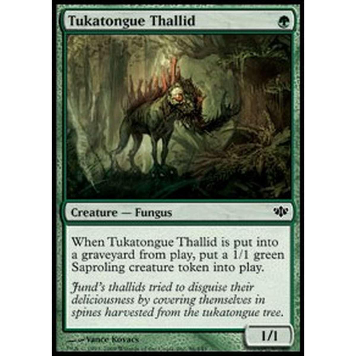 Tukatongue Thallid - Thallid del Linguatuka - [CONF] [EX] [Foil]