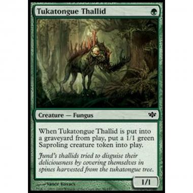 Tukatongue Thallid - Thallid del Linguatuka - [CONF] [EX] [Foil]
