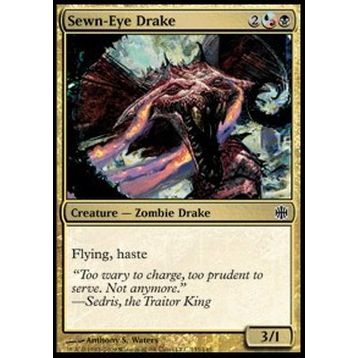 Sewn-Eye Drake - Draghetto dall'Occhio Cucito - [ARB] [EX] [Foil]