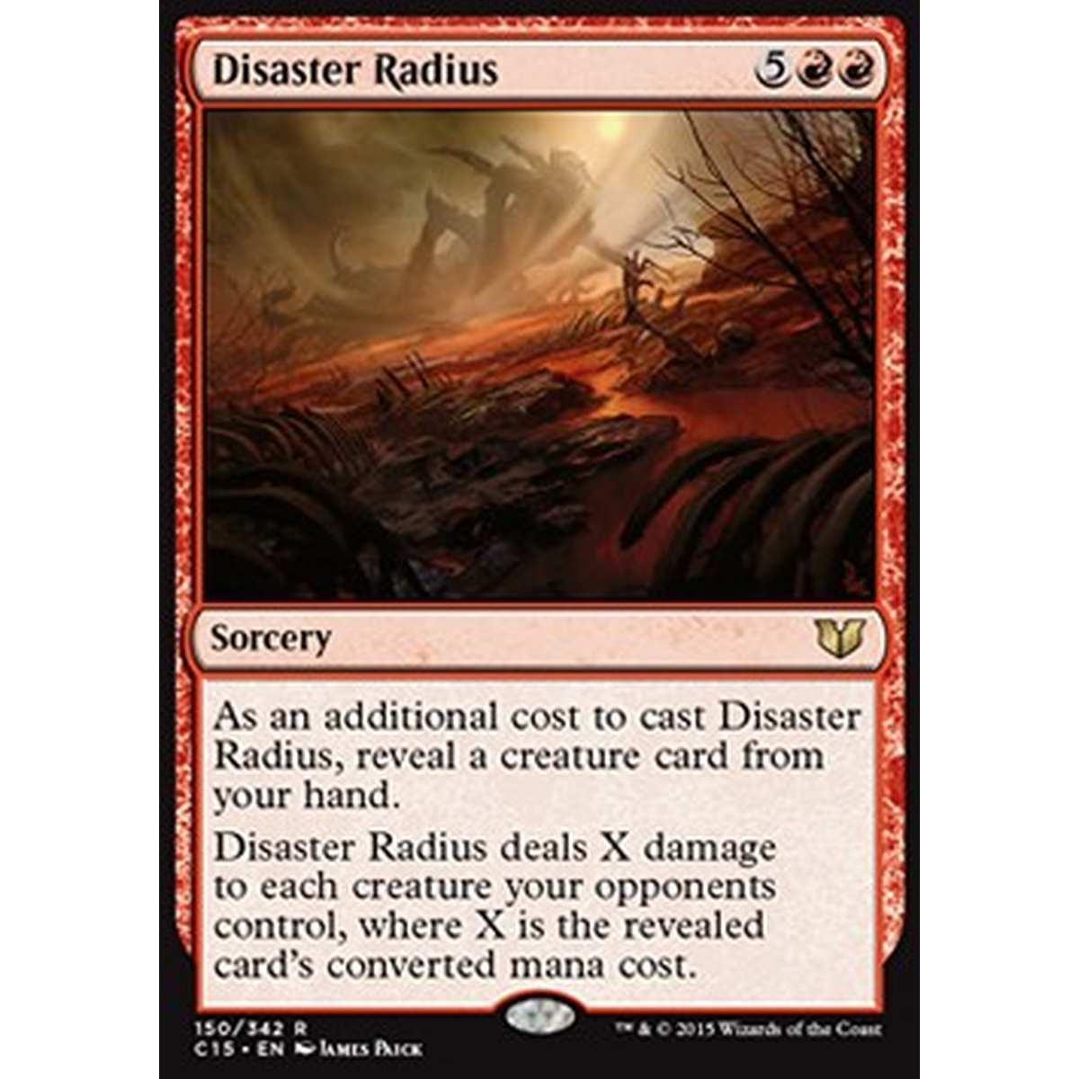 Disaster Radius - Raggio del Disastro - [C15] [NM]