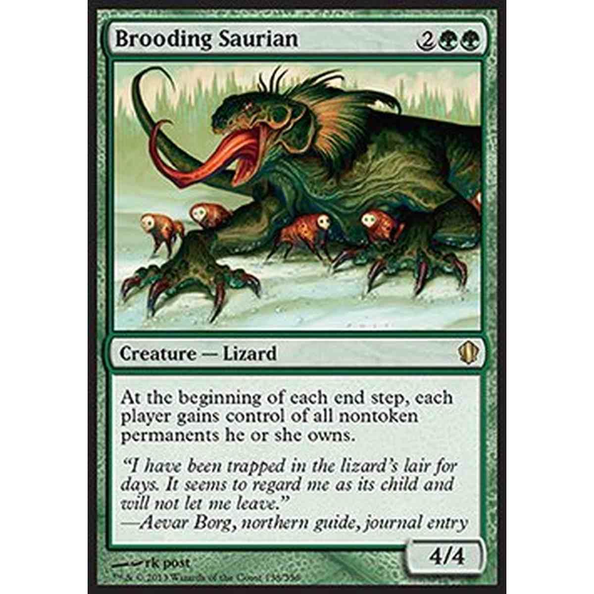Brooding Saurian - Sauro Covante - [C13] [NM]