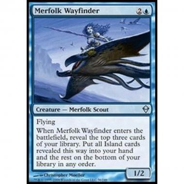 Merfolk Wayfinder - Tritona Apripista - [ZEN] [NM] [Foil]