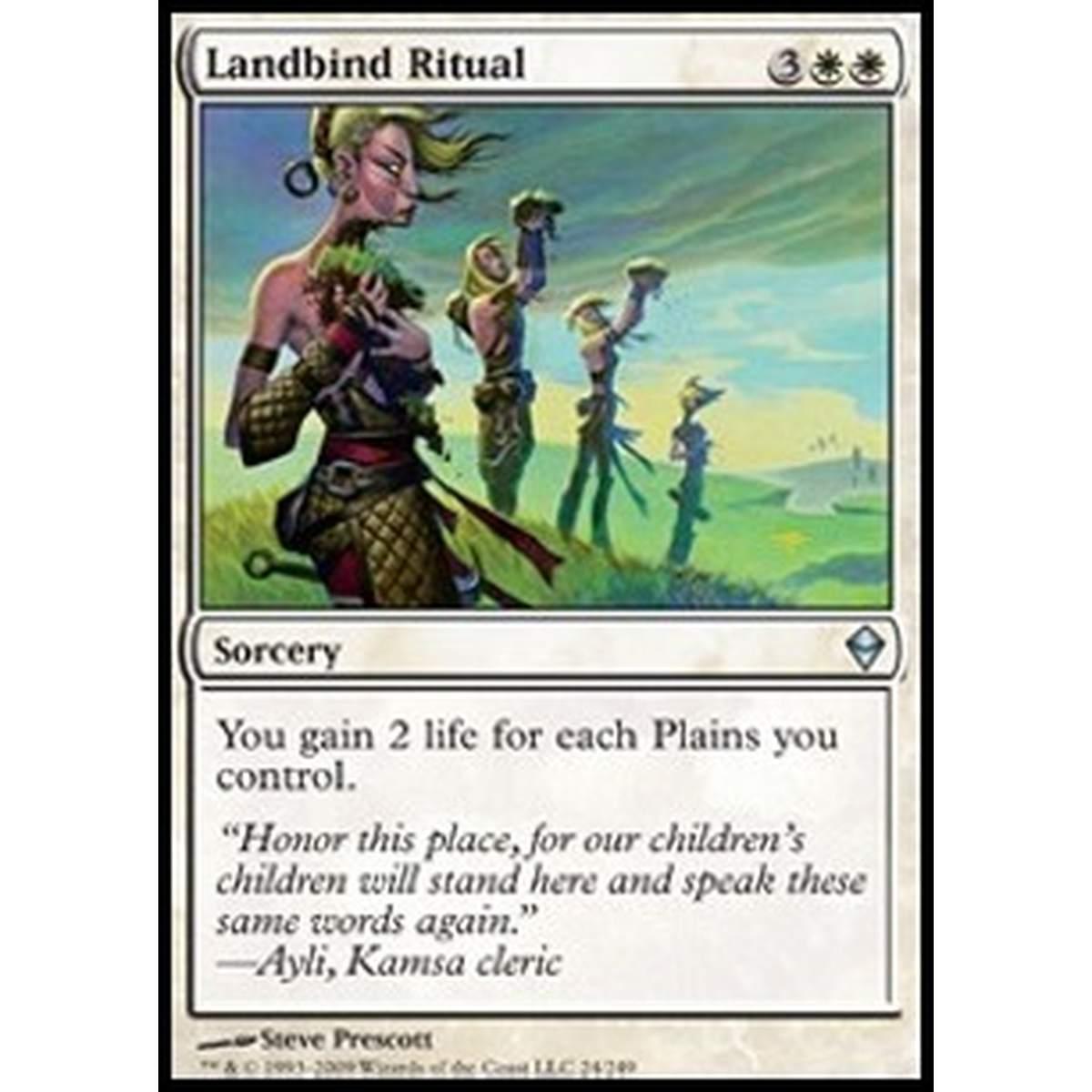 Landbind Ritual - Rituale di Vincolo Terrestre - [ZEN] [NM] [Foil]