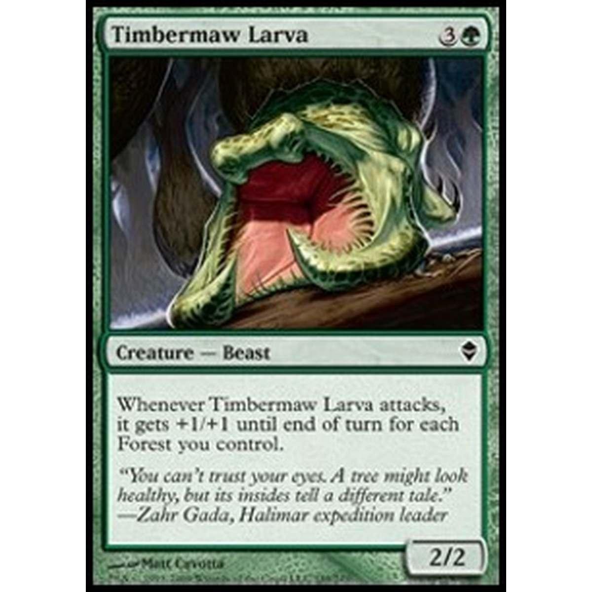 Timbermaw Larva - Larva di Fauce Legnosa - [ZEN] [NM] [Foil]