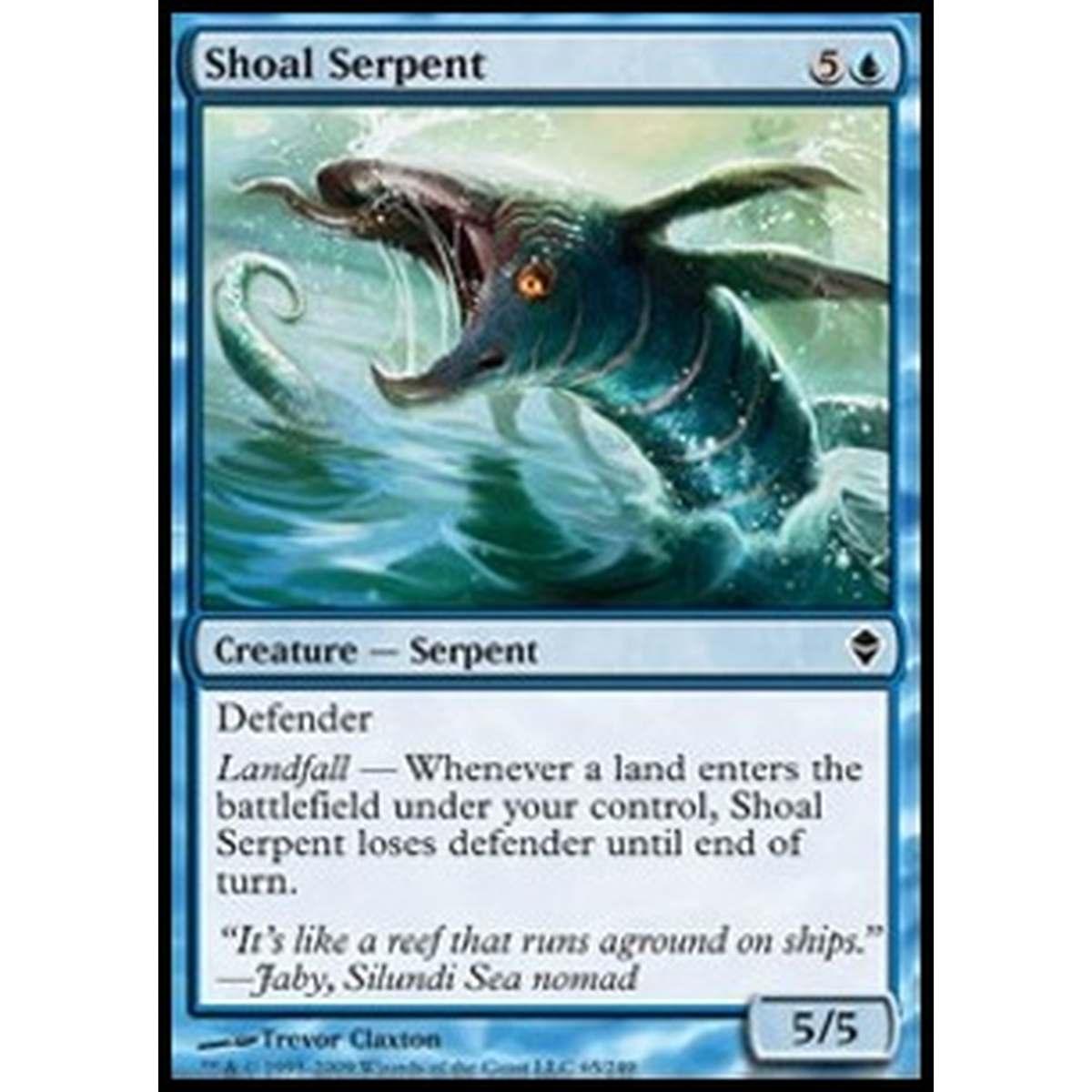 Shoal Serpent - Shoal Serpent - [ZEN] [NM] [Foil]