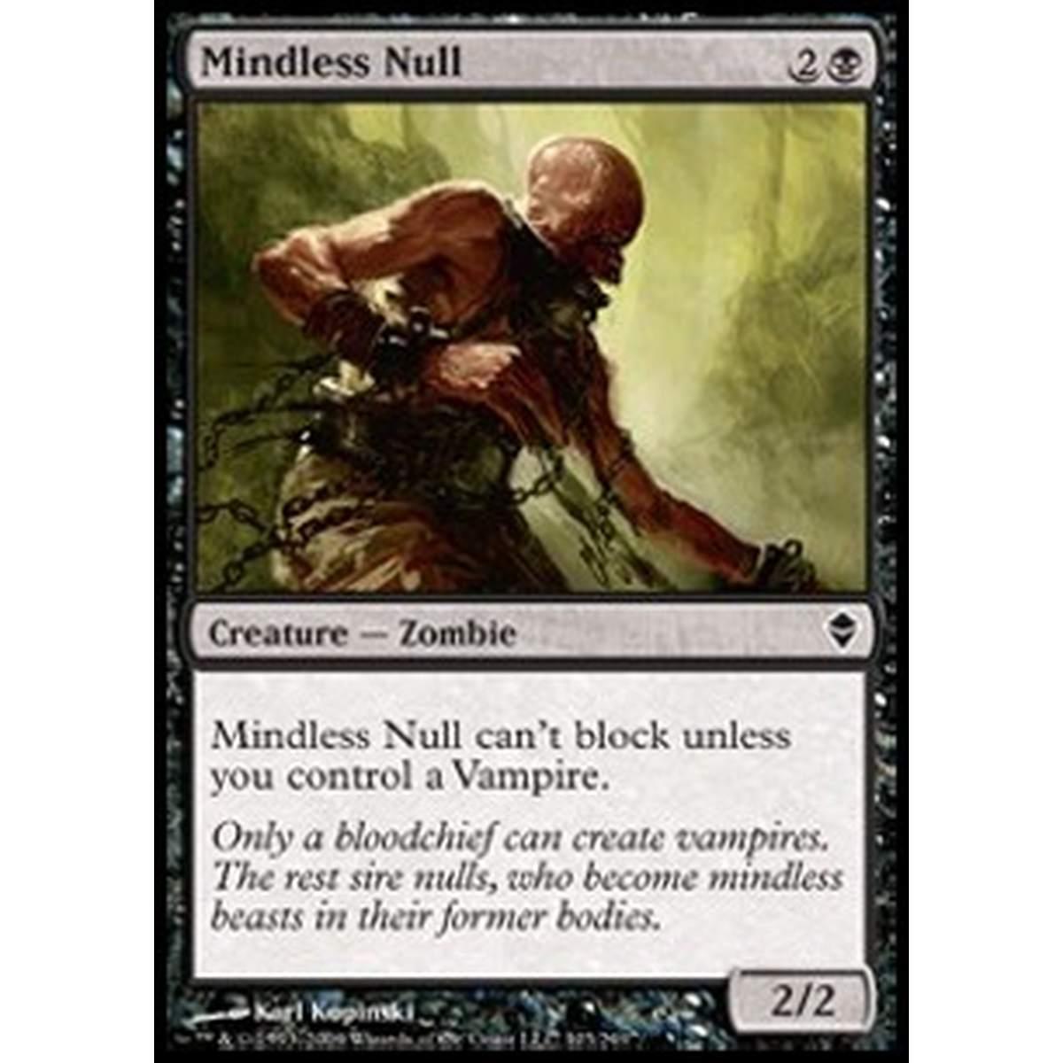 Mindless Null - Nullo Insensato - [ZEN] [NM] [Foil]