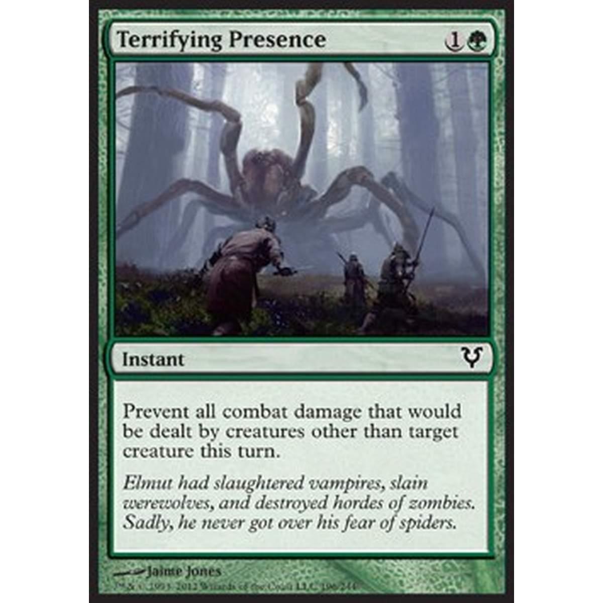 Terrifying Presence - Presenza Inquietante - [AVR] [NM] [Foil]